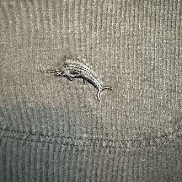 Tommy Bahama Mens Size XL Black 1/4 Zip Pullover Sweater Preppy Office Weather - Picture 3 of 14